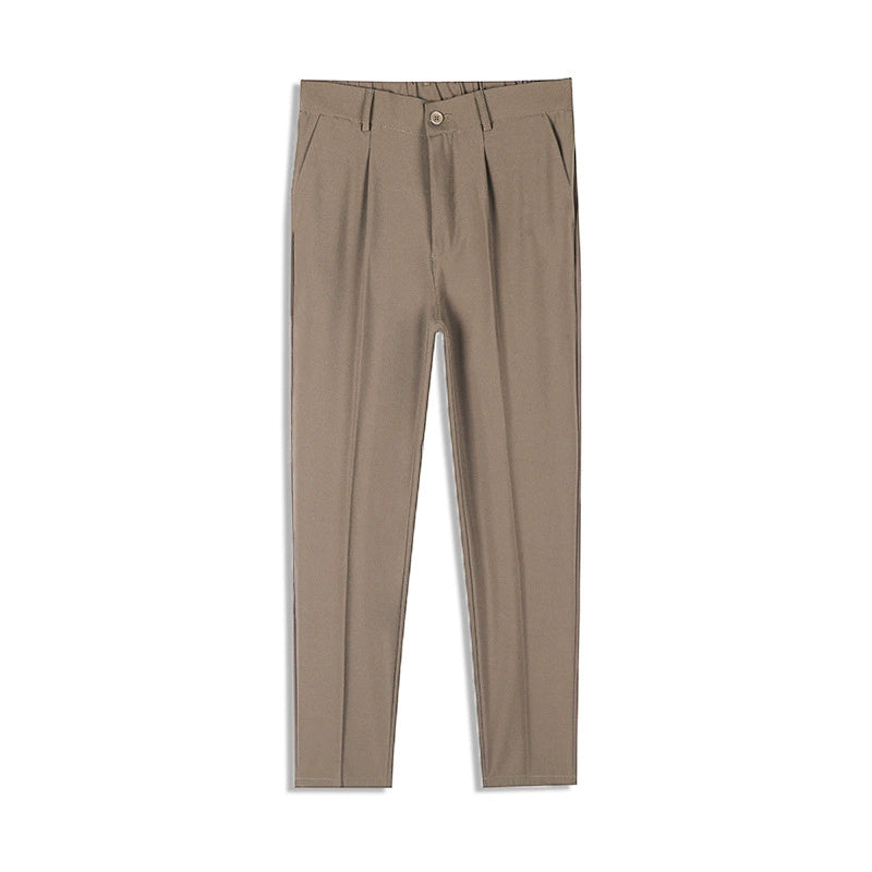 Skinny Casual Draping All-matching Suit Pants