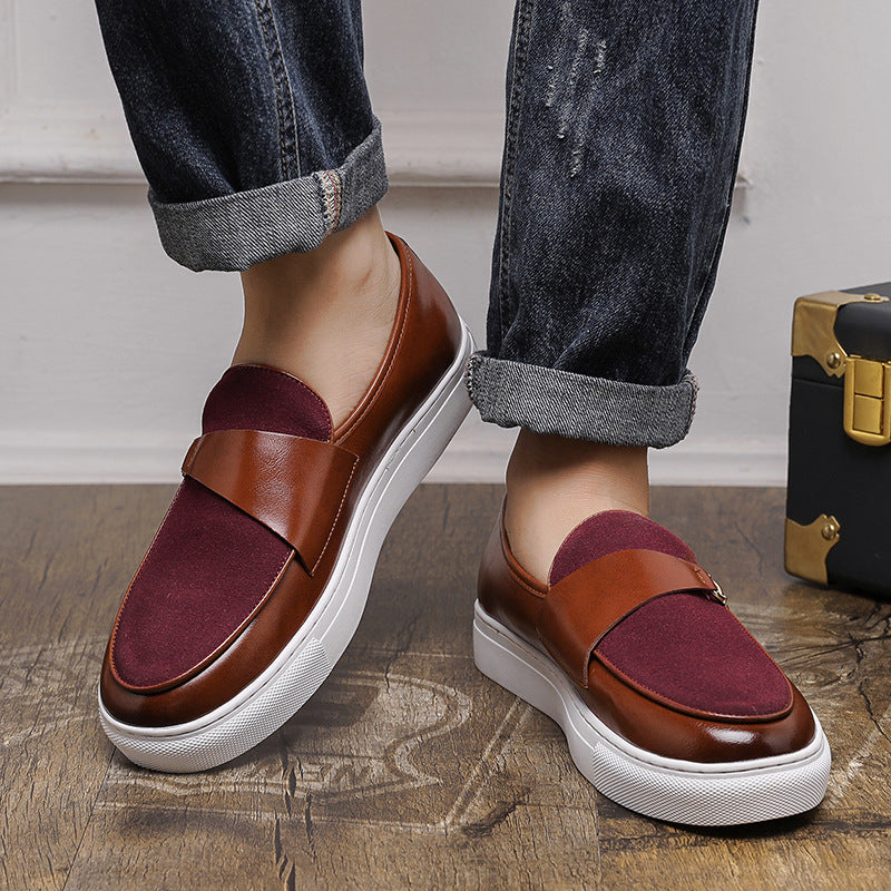 Leather Shoes Business Slip-on Casual