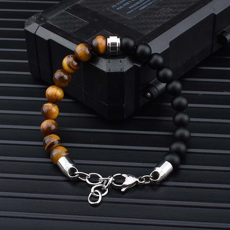 Stainless Steel Natural Stone Bracelets
