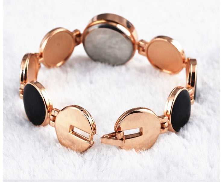 Watch Fashion Casual 5 Colors Round Dial Bracelet