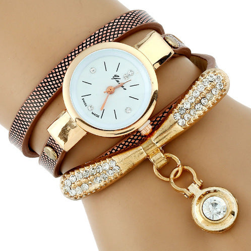 Luxury Gold Bracelet Watch Wristwatch