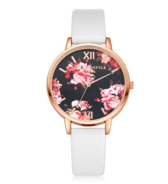 High Quality Fashion Leather Strap Women Watch