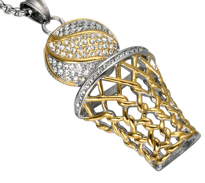 Basketball Pendants Necklaces