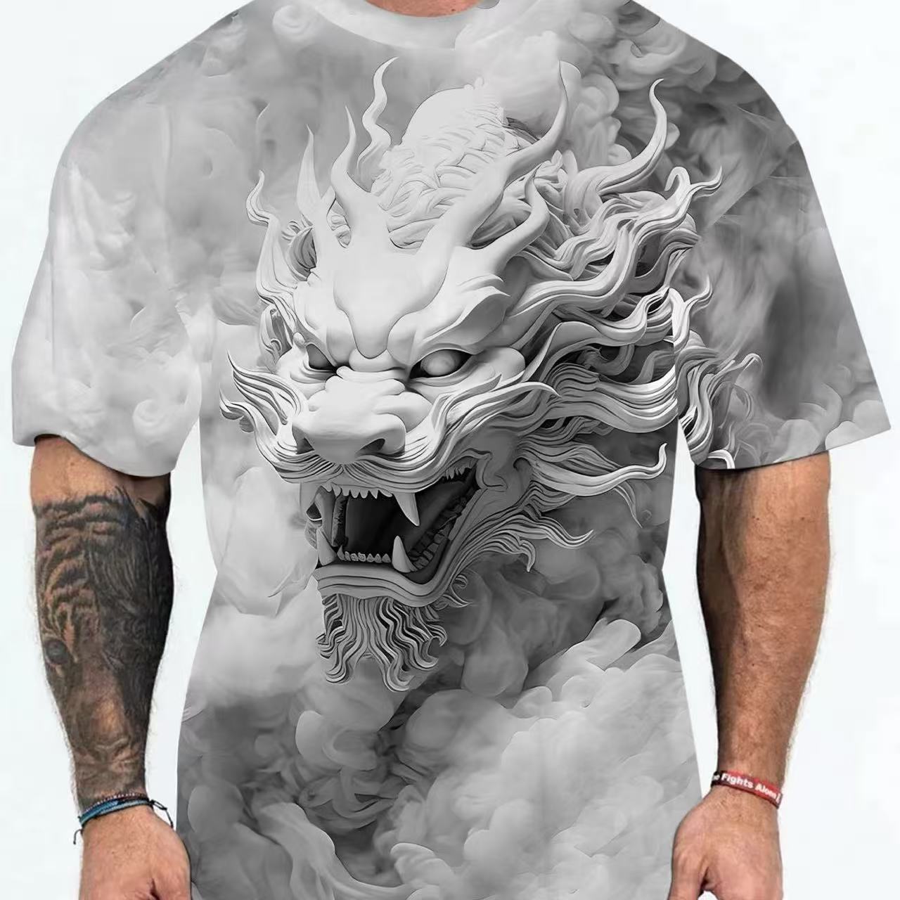 Printed Men's Short Sleeve