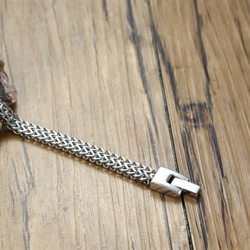 Stylish Stainless Steel Chain Bracelet