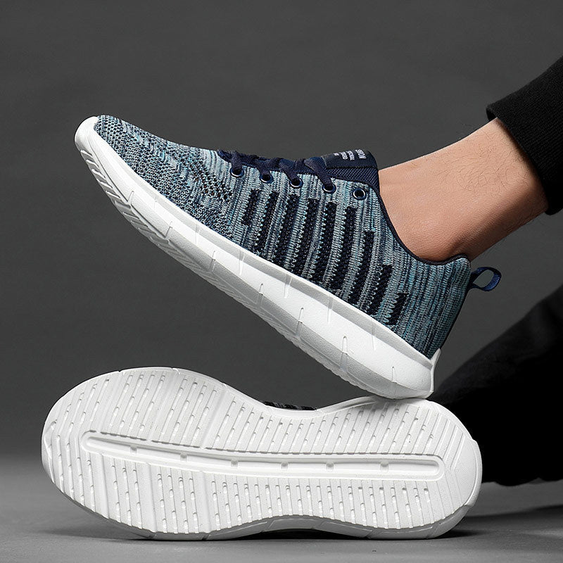 Flying Woven Sneakers Breathable Running Shoes