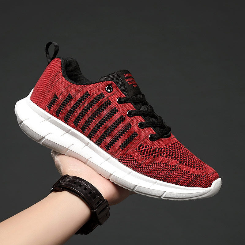 Flying Woven Sneakers Breathable Running Shoes