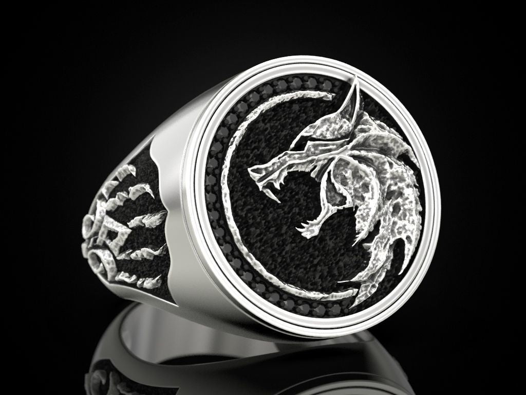 Viking Warrior Two Tone Ring