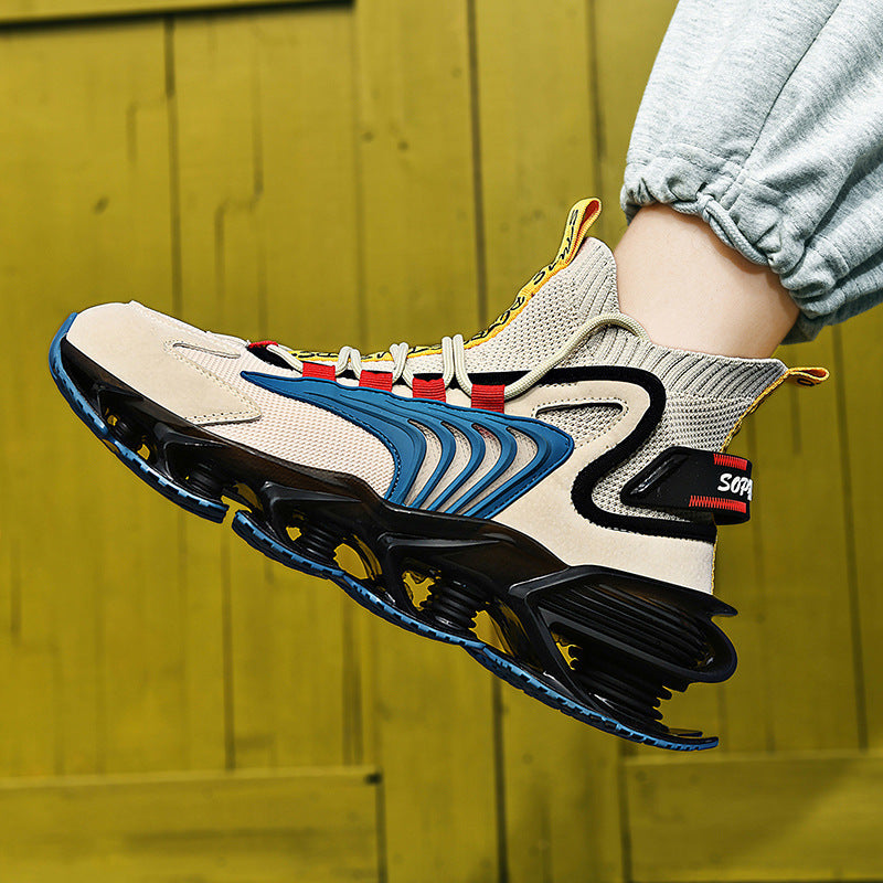 Sports High Permeability Shock Absorption Blade Running Shoes