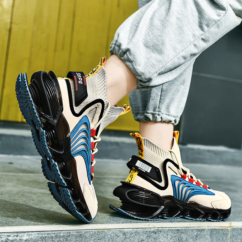 Sports High Permeability Shock Absorption Blade Running Shoes