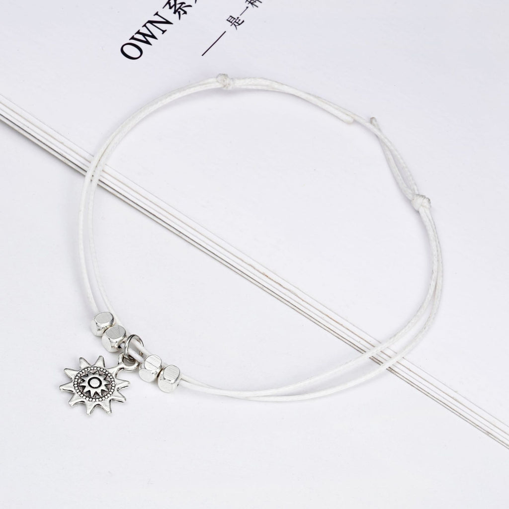 Sun Elephant Multilayer Retro Fashion Lady Anklet, Alloy Anklet