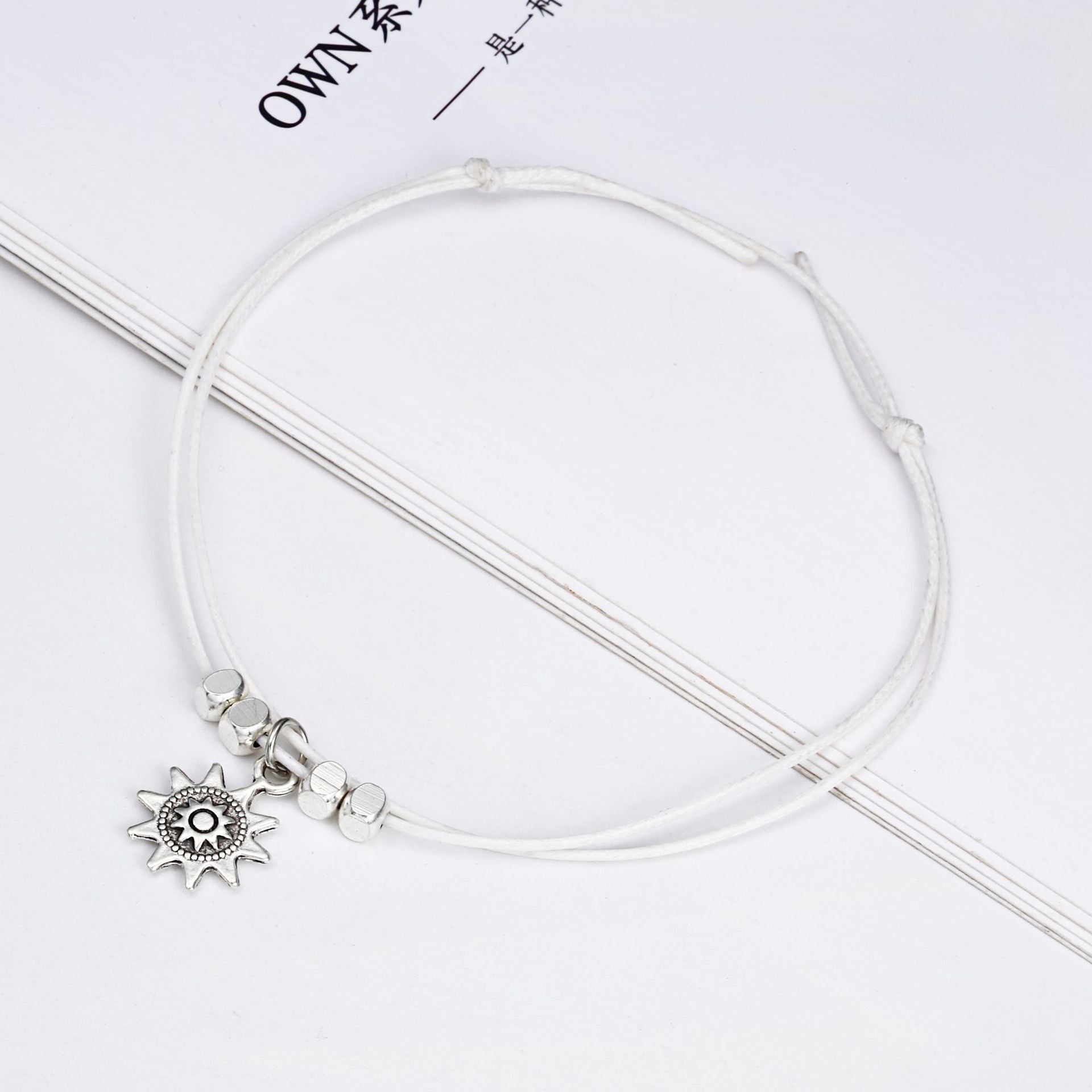 Sun Elephant Multilayer Retro Fashion Lady Anklet, Alloy Anklet