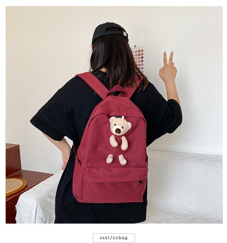 Cartoon Bear Schoolbag
