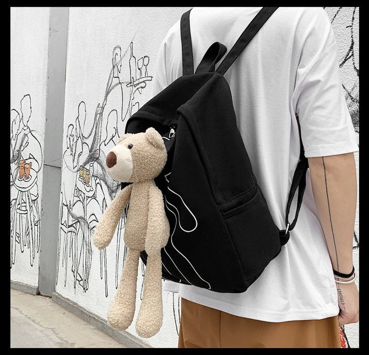 Cartoon Bear Schoolbag