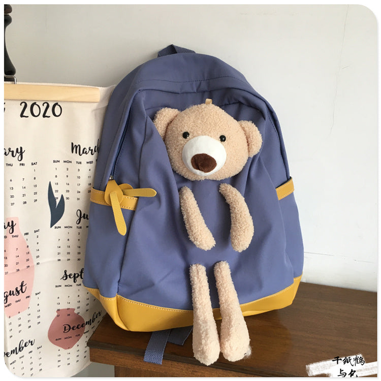 Cartoon Bear Schoolbag