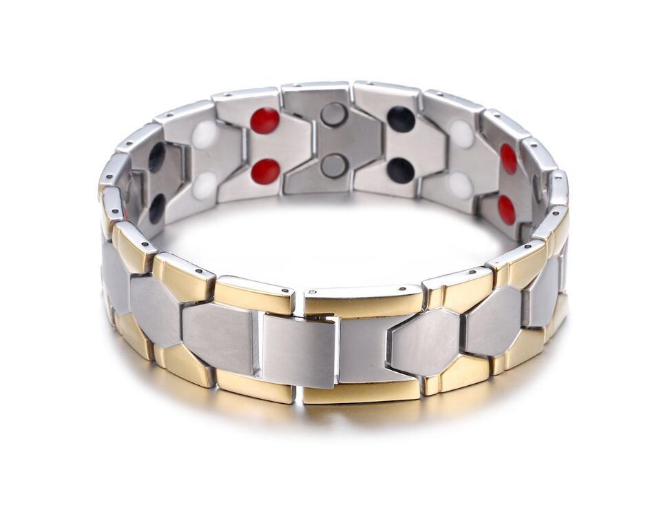 Health Energy 4 IN 1 Bracelet Magnetic Titanium Bio Energy