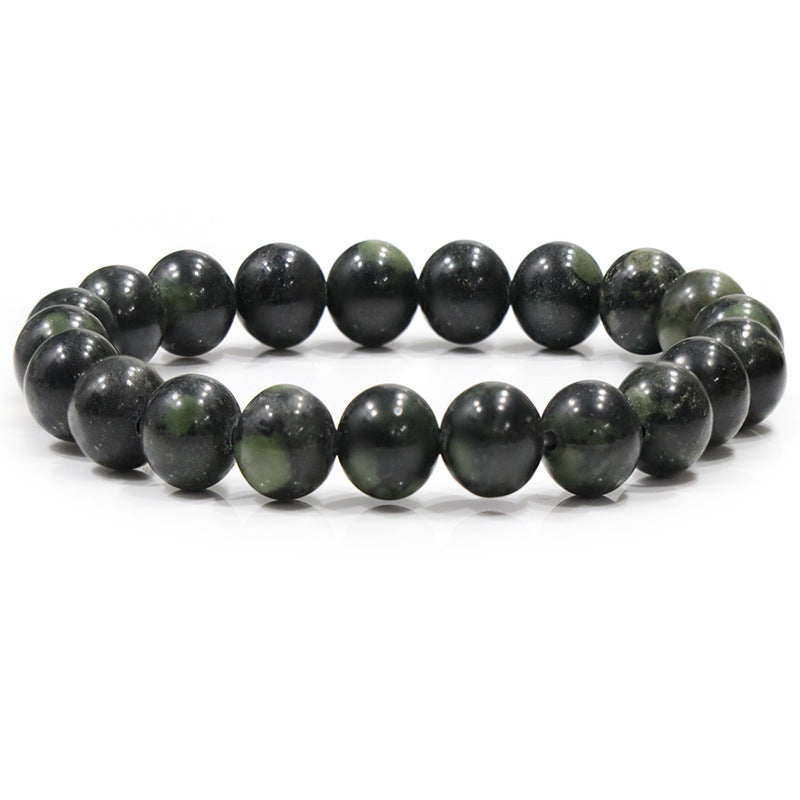 Natural Stone Beaded Elastic Bracelet