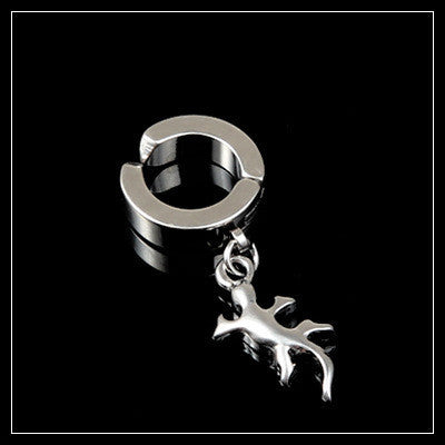 Tassel Black Earrings