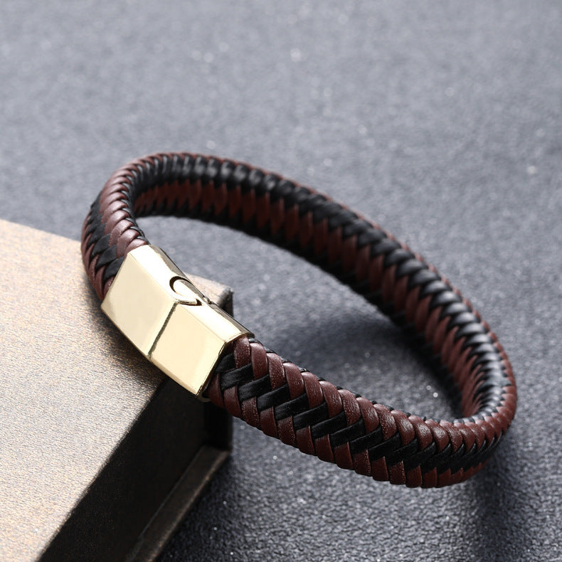 Leather Bracelet Vintage Handmade
