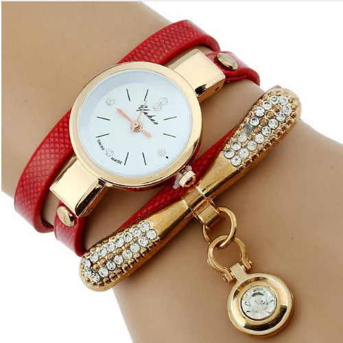 Luxury Gold Bracelet Watch Wristwatch