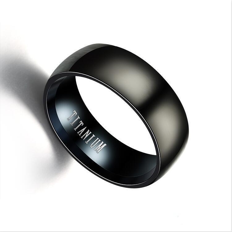TITANIUM  Steel Ring Men