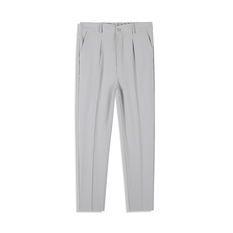 Skinny Casual Draping All-matching Suit Pants
