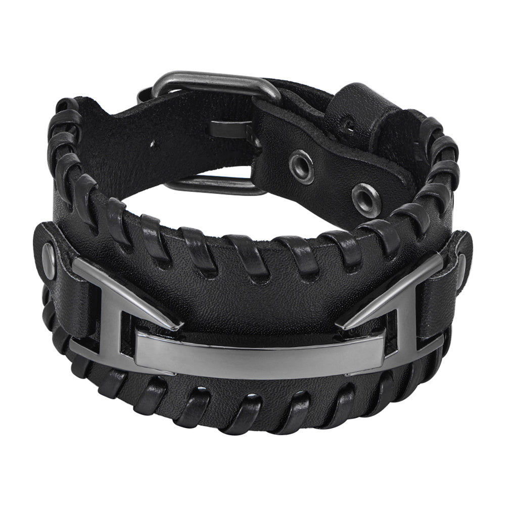 Leather Bracelet Braided