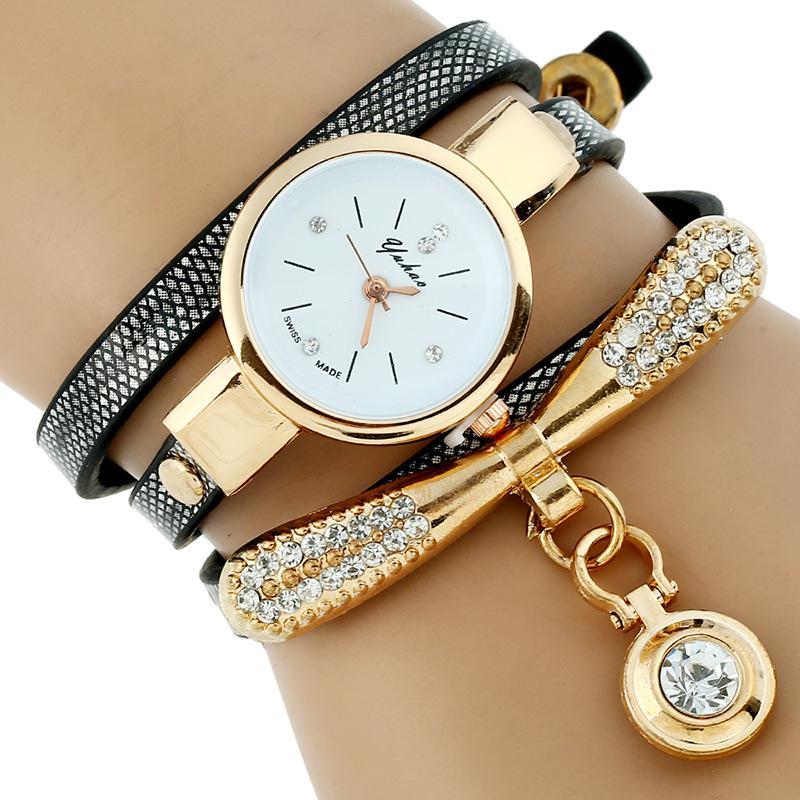 Luxury Gold Bracelet Watch Wristwatch