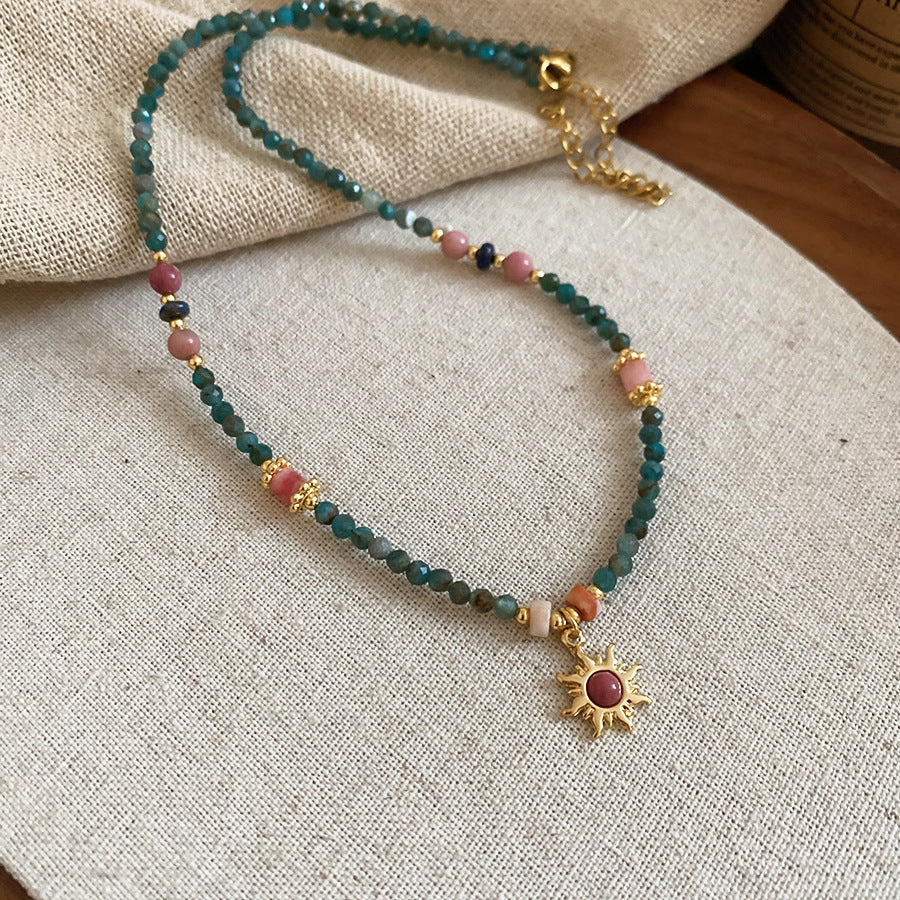 Sun Necklace French Royal Style