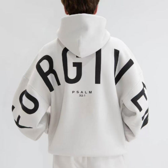 Hoodie For Men And Women Letter Printing