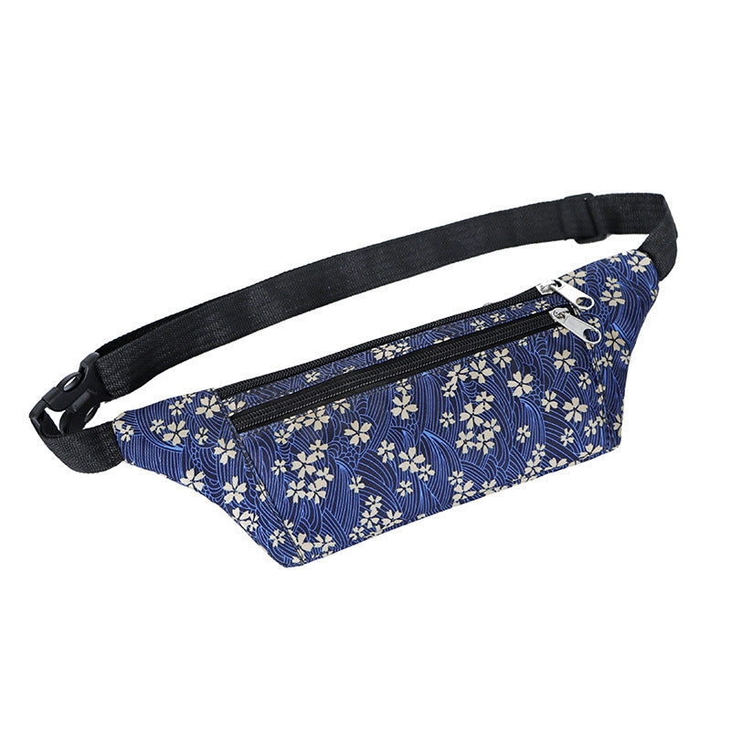 Flower Print Waist Bags