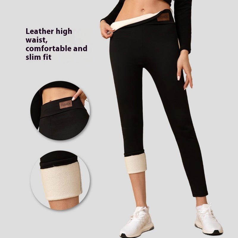 Cashmere Winter Wear High Waist Leggings