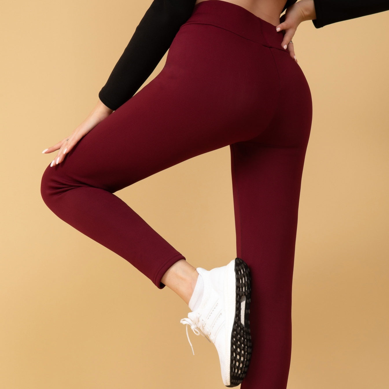Cashmere Winter Wear High Waist Leggings