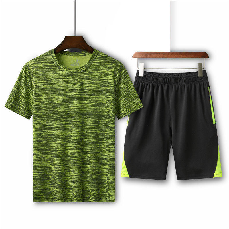 Fitness suit sport T-shirt shorts