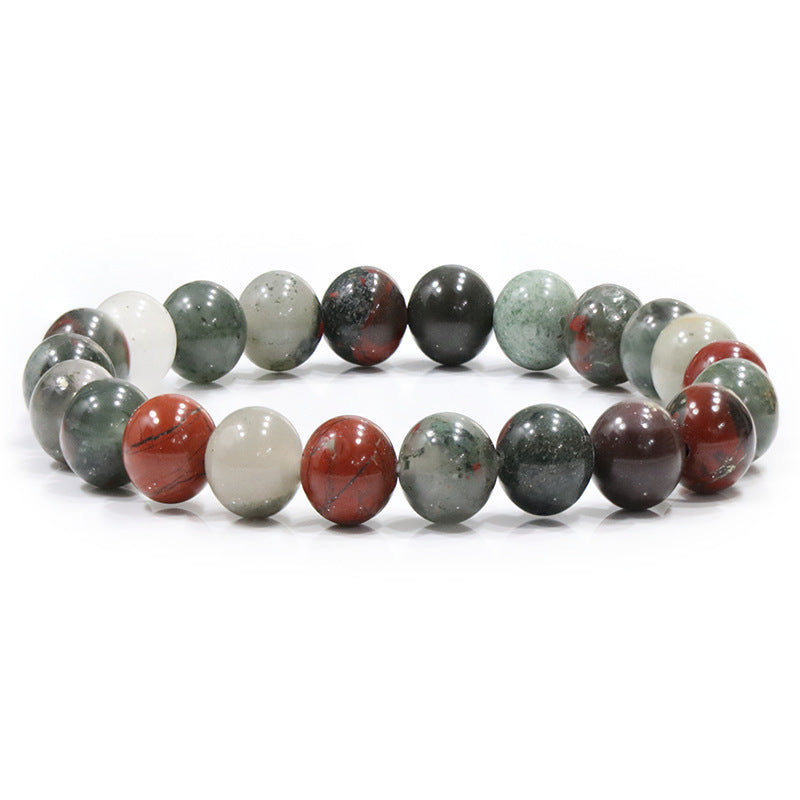 Natural Stone Beaded Elastic Bracelet