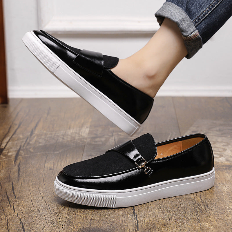 Leather Shoes Business Slip-on Casual