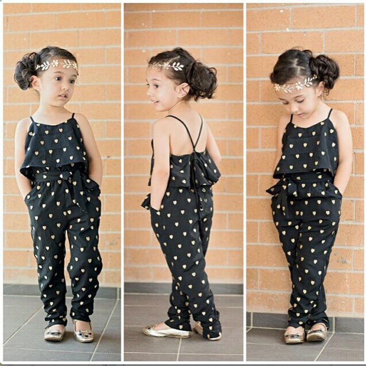 Sets Cotton Sleeveless Polka Dot Strap