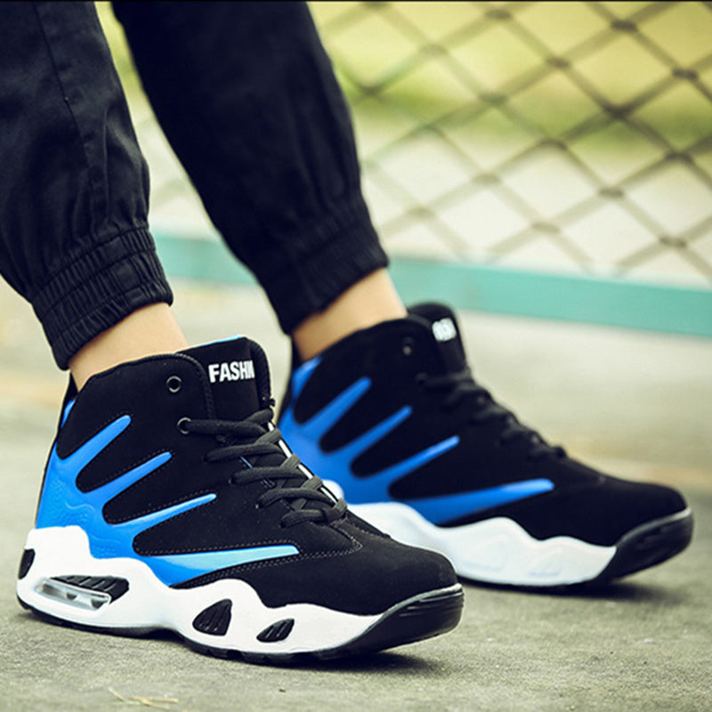 Air Cushion Basketball Shoes Wear-resistant Sneakers