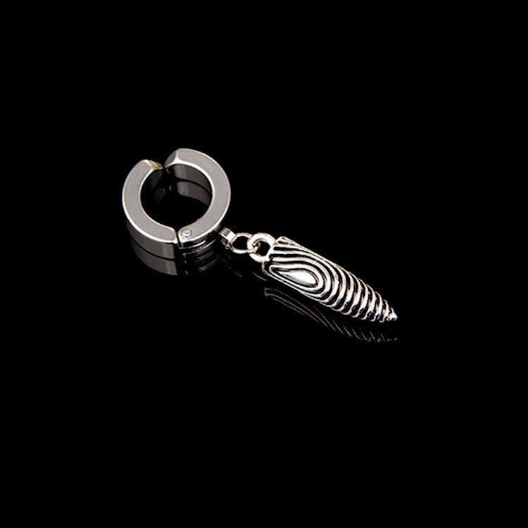 Tassel Black Earrings