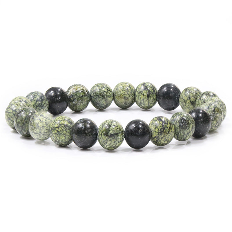 Natural Stone Beaded Elastic Bracelet