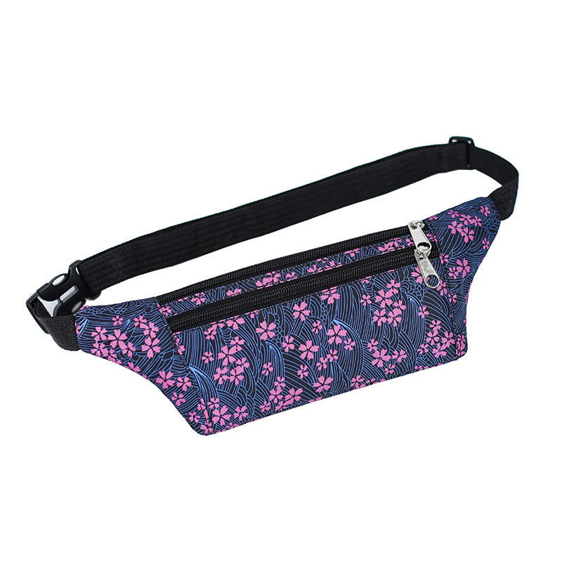 Flower Print Waist Bags