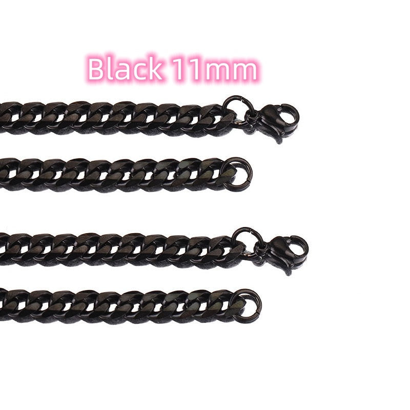 Titanium Steel Cuban Bracelet