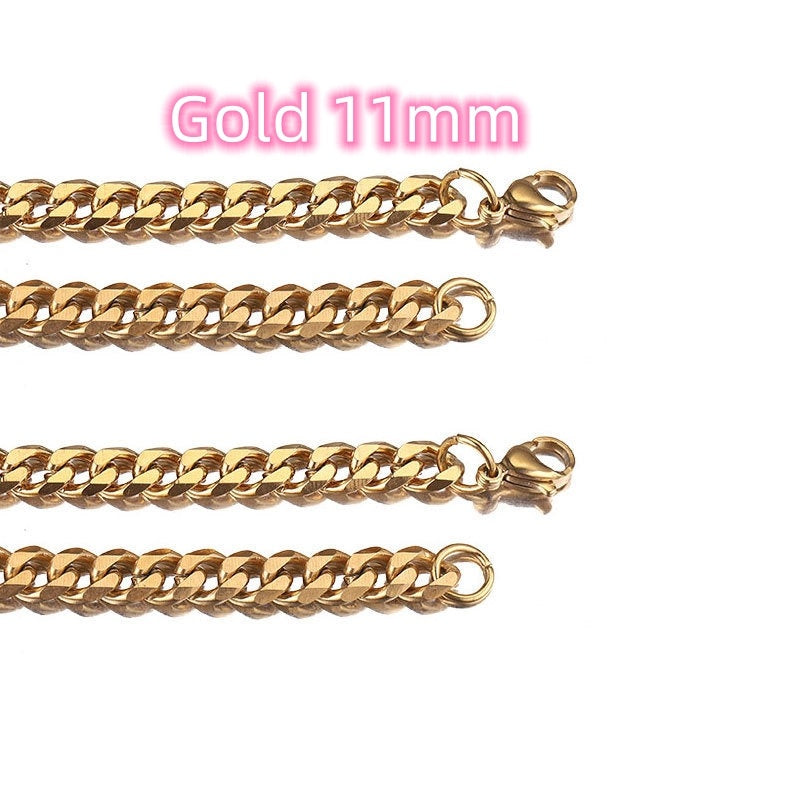 Titanium Steel Cuban Bracelet