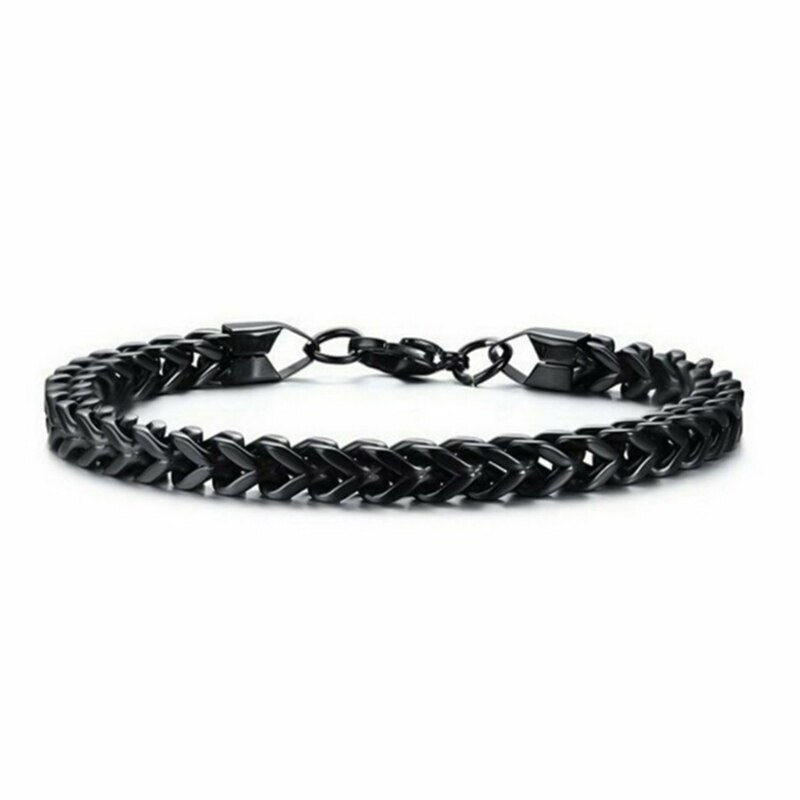 Stylish Stainless Steel Chain Bracelet