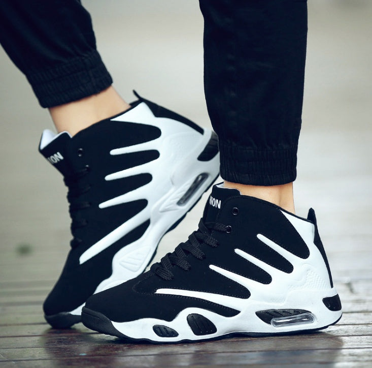 Air Cushion Basketball Shoes Wear-resistant Sneakers