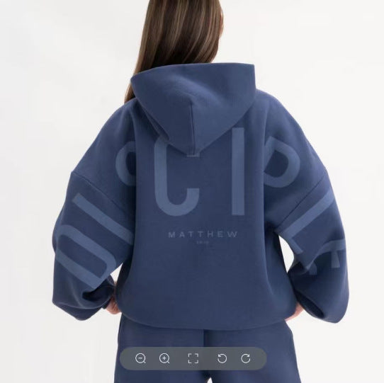 Hoodie For Men And Women Letter Printing