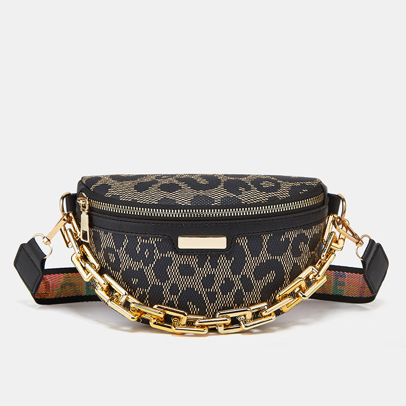 Bag Shoulder Bag Leopard Print Waist Bag