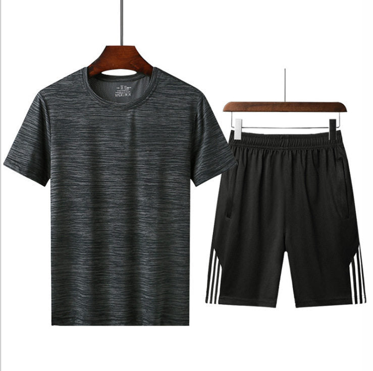 Fitness suit sport T-shirt shorts