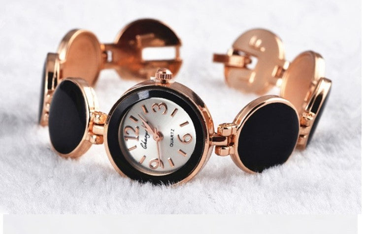 Watch Fashion Casual 5 Colors Round Dial Bracelet