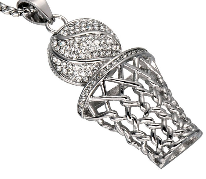 Basketball Pendants Necklaces